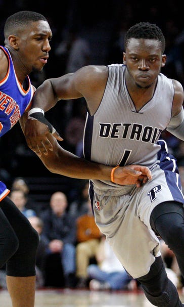 Pistons blow 27-point lead, recover to beat Knicks 111-105